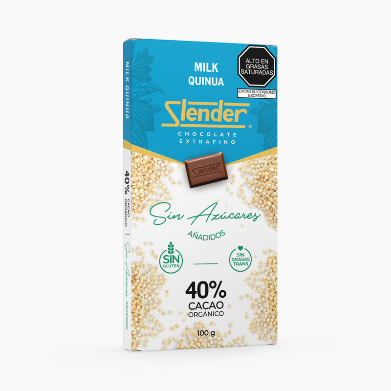 Slender - Milk Quinua (100 gr.) al 40%