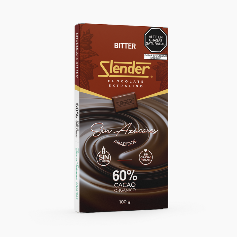 Slender - Bitter (100 gr.) al 60%