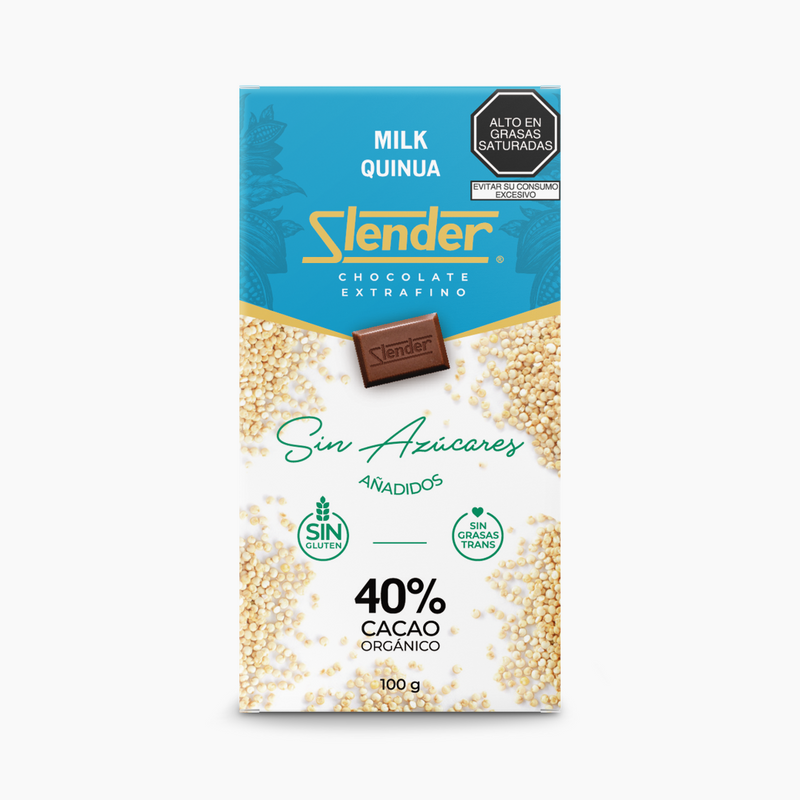 Slender - Milk Quinua (100 gr.) al 40%
