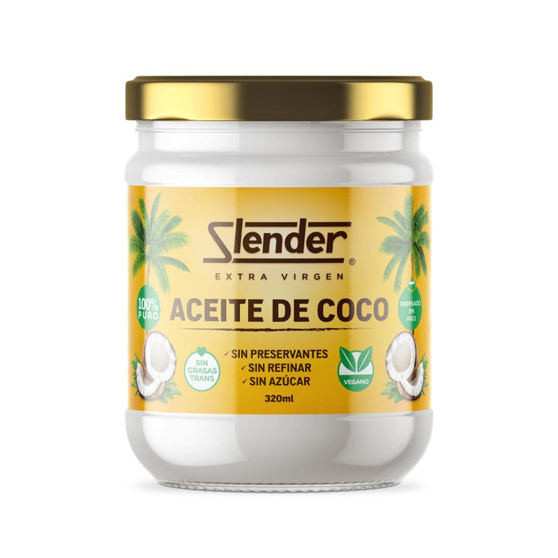 Slender - Aceite de Coco (350 ml.)