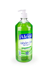 Alessi - Jabón Gel Antibacterial Líquido (1 Lt.) c/ Dispensador