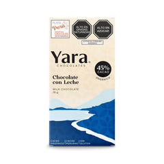 Yara - Chocolate con leche (70 gr.) al 45%