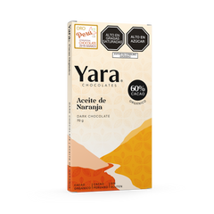 Yara - Dark Chocolate Natural Orange Oil (70 gr.) al 60%