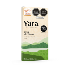 Yara - Nibs Cacao Dark Chocolate (70 gr.) al 75%