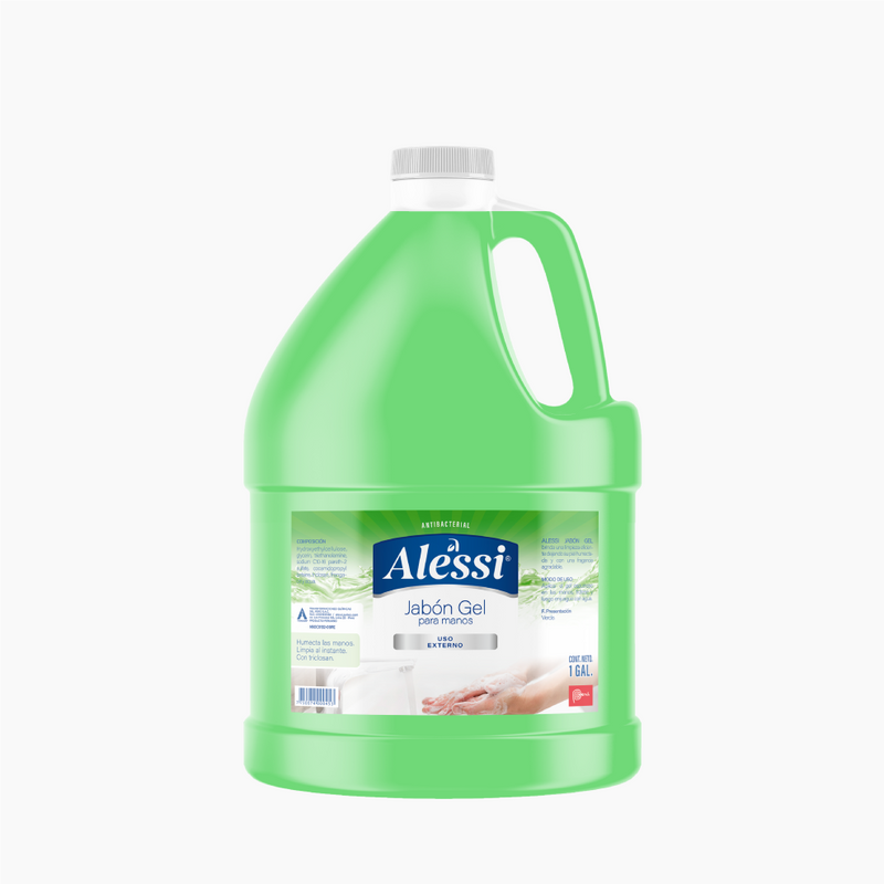 Alessi - Jabón Gel Antibacterial (1 Gal.)