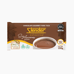 Slender - Chocolate Gourmet para Taza (100 gr.) al 100%